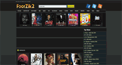 Desktop Screenshot of foorzik2.com